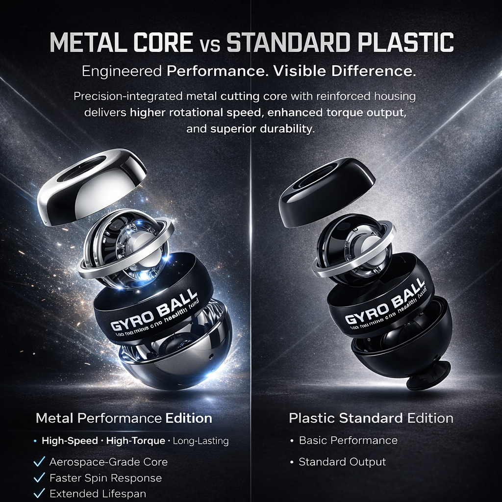 Advanced Gyro Wrist Strengthener Ball